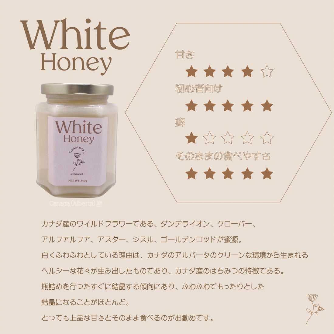 WHITE HONEY