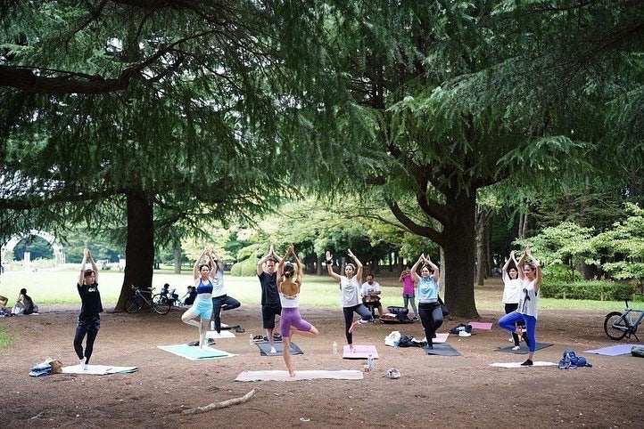 PARKYOGA in 代々木公園